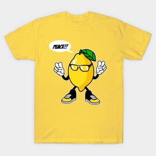 PEACE LEMON CARTOON T-Shirt